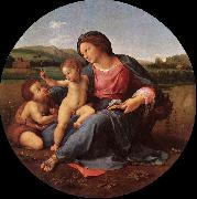 RAFFAELLO Sanzio The Alba Madonna painting